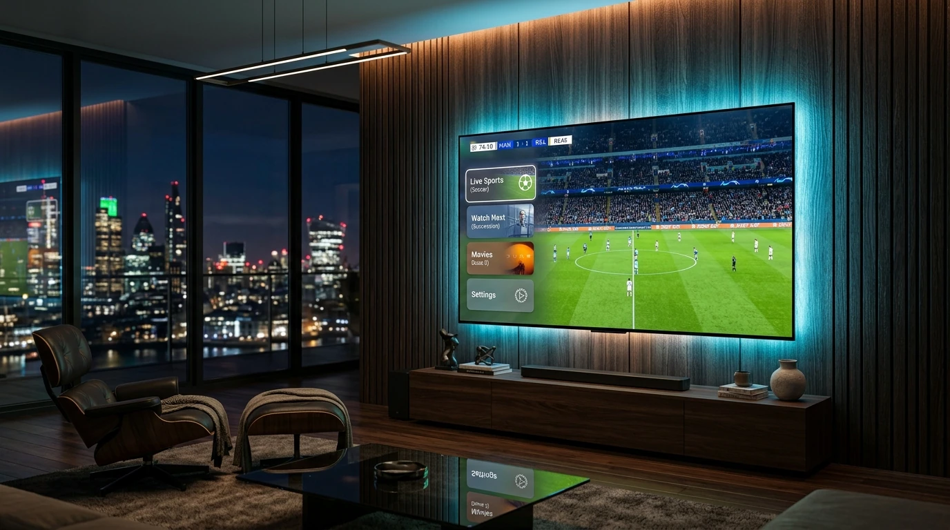 Best IPTV Apps for Smart TV in 2026: Samsung Tizen, LG webOS & Android TV Compared